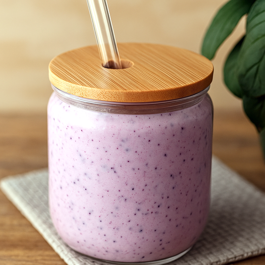 Smoothie moras plátano y kéfir Marusia natural