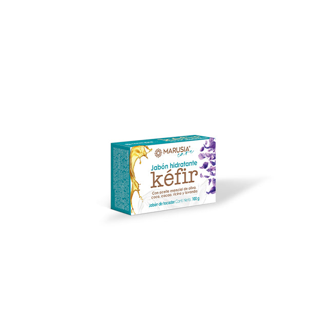 jabon hidratante de kéfir Marusia con aceites naturales