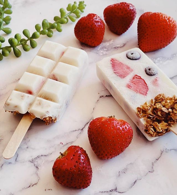 ♥️Paletas de yogurt con probióticos