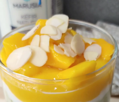 Pudín Chía Matcha Mango Probióticos con Kéfir Marusia