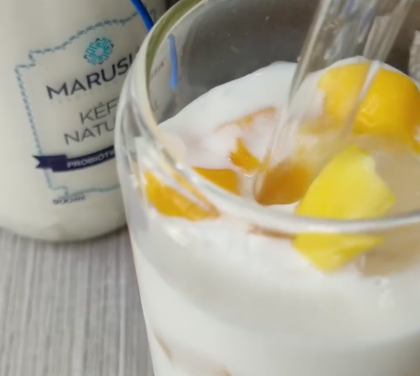 Mango Matcha kéfir Marusia