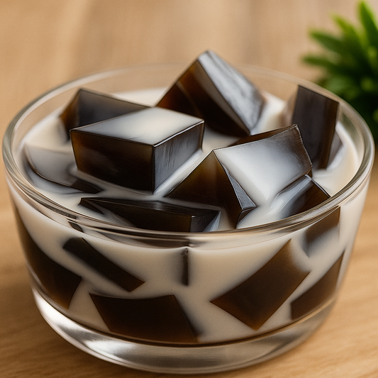 Gelatina de café con kéfir Marusia
