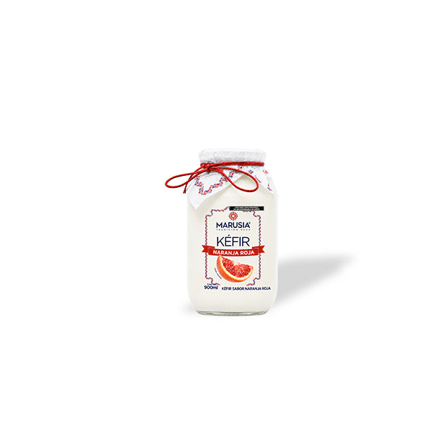 Kéfir Marusia — Botella Individual 900ml NARANJA ROJA - PROMOCIÓN