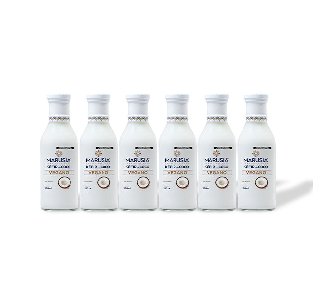 KÉFIR MARUSIA DE COCO — VEGANO 350ml en botella de vidrio